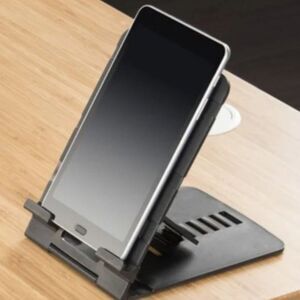 NWT Uplift Black Metal Convertible Tablet Stand, Up to 15" Wide Tablets